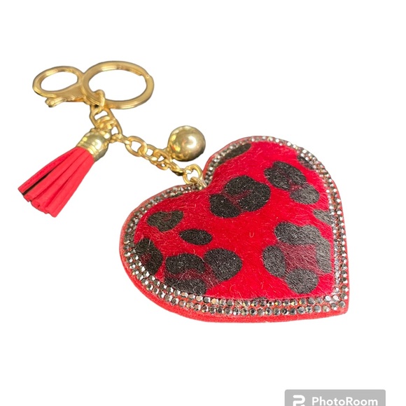 Animal Print Purse Charm and Keychain - Picture 2 of 8